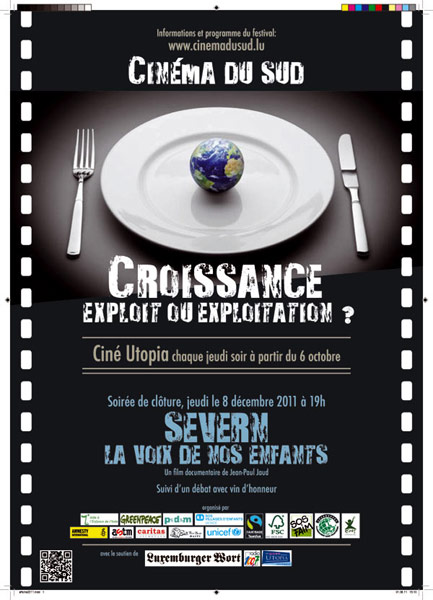 Affiche Festival du film "Cinéma du Sud" 2011