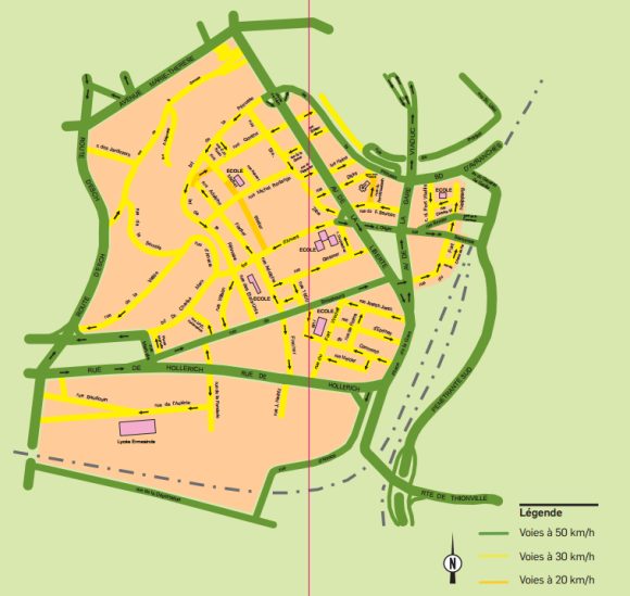 Le plan du quartier de la Gare. Source : Ville de Luxembourg